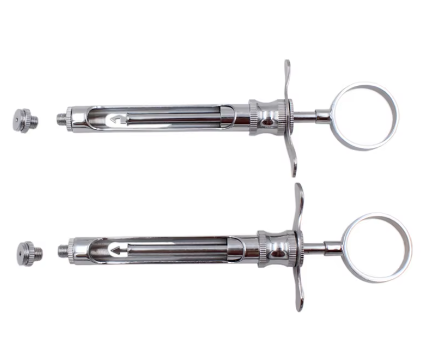 2pc Aspirating Dental Syringes