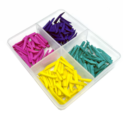200pc Wooden Wedges